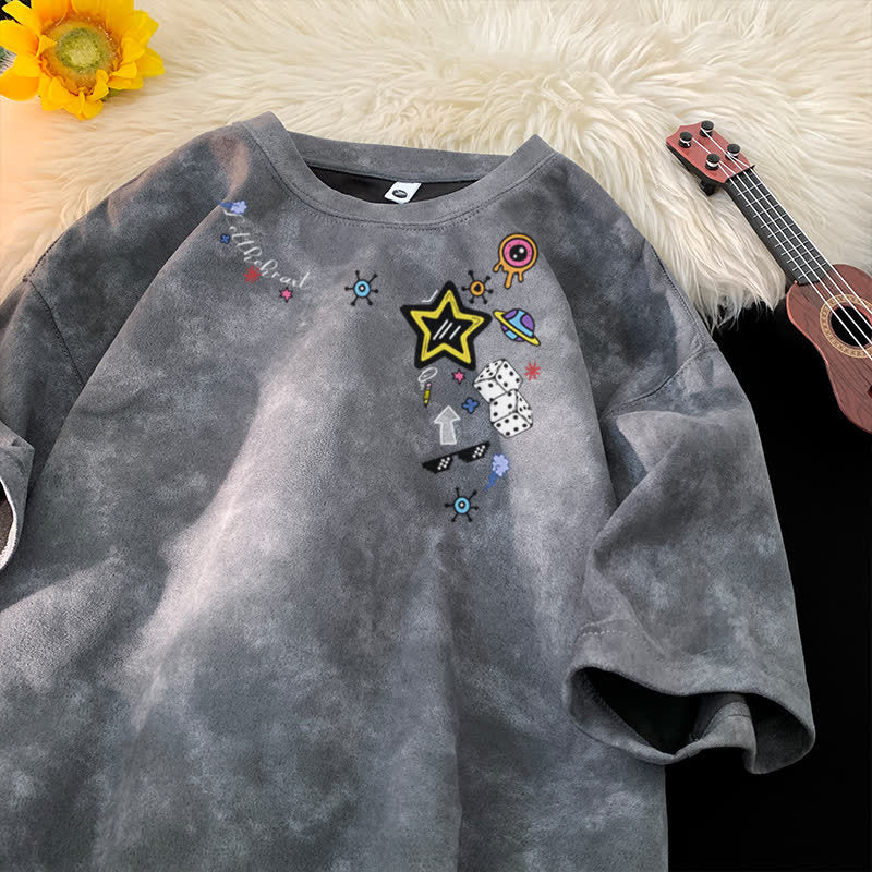 Tie-Dye Short Sleeve Men's T-Shirt