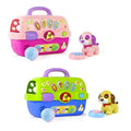 Musical Puppy Carrier Toy For Baby Toddlers Preschool Educational Toy Electronic Toys with Lights & Sounds Pet Care