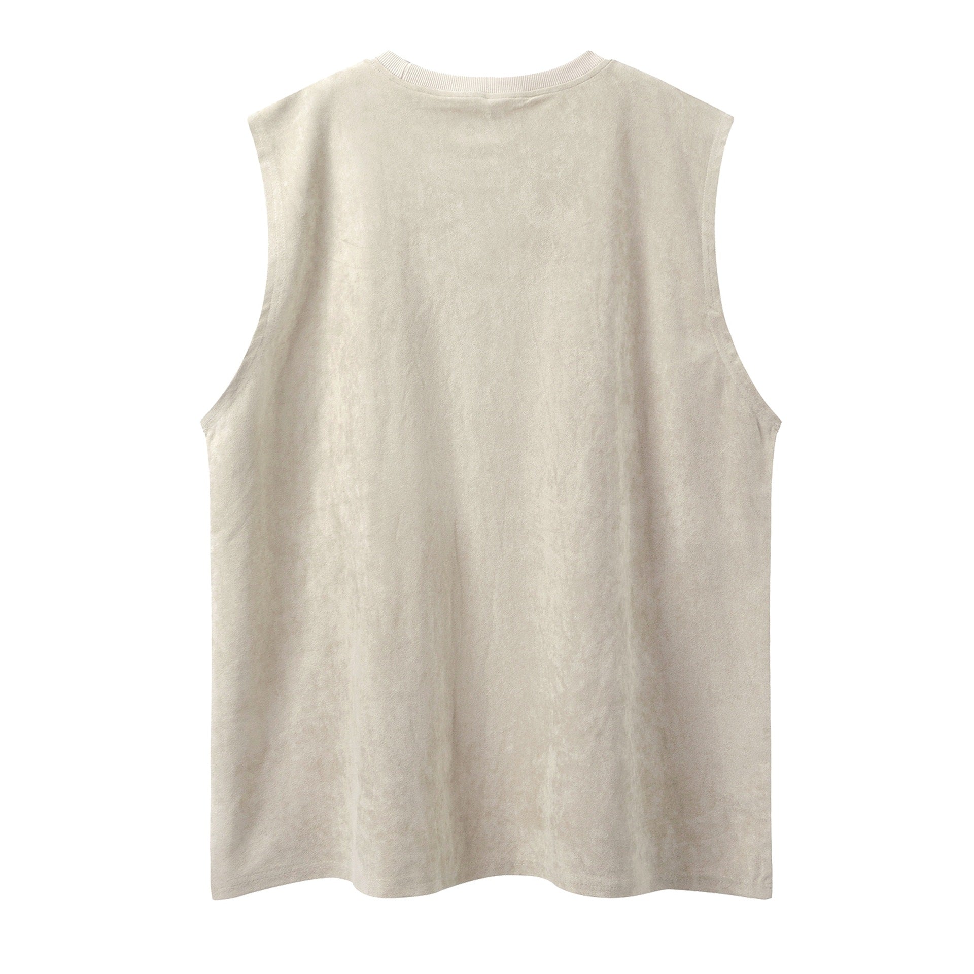 Coastal graffiti printed vest