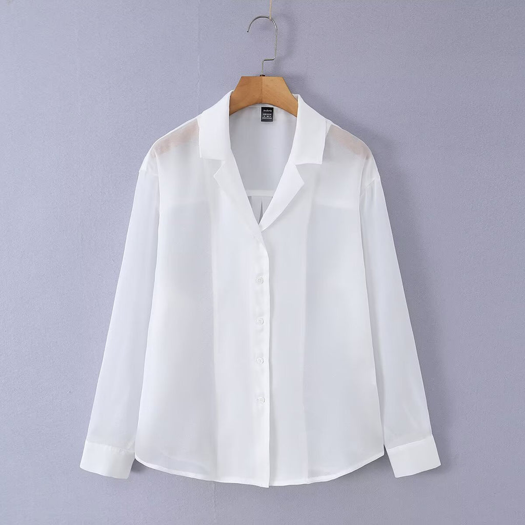 Simple metal light sensitive shirt