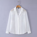 Simple metal light sensitive shirt