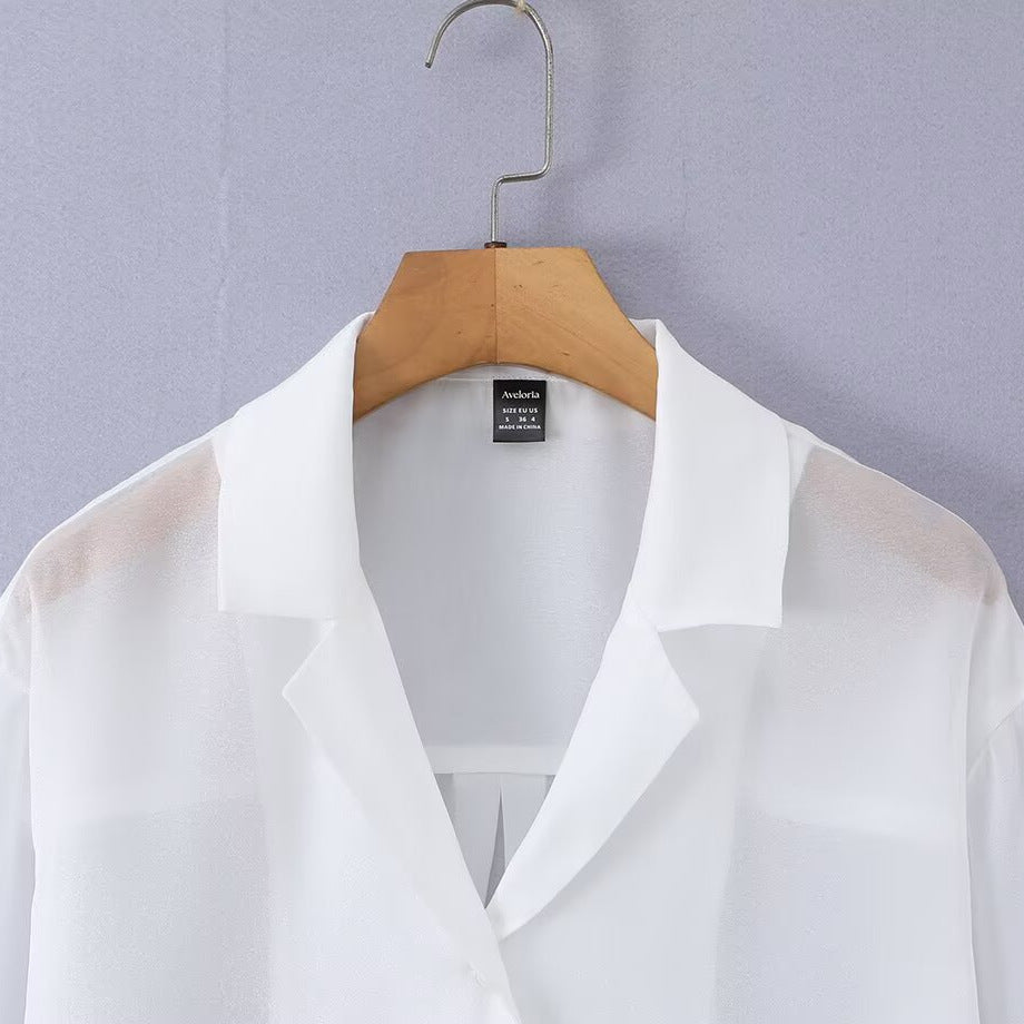 Simple metal light sensitive shirt