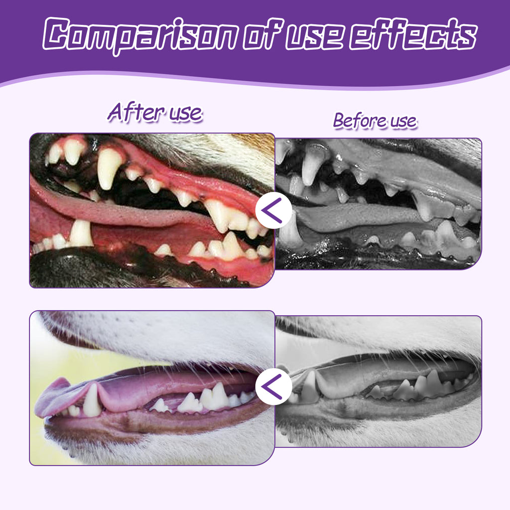 Pet Toothbrush For Dogs, Pet Oral Cleaning Dental Stains Dental Health Care