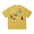 Photo stickers graffiti short sleeves