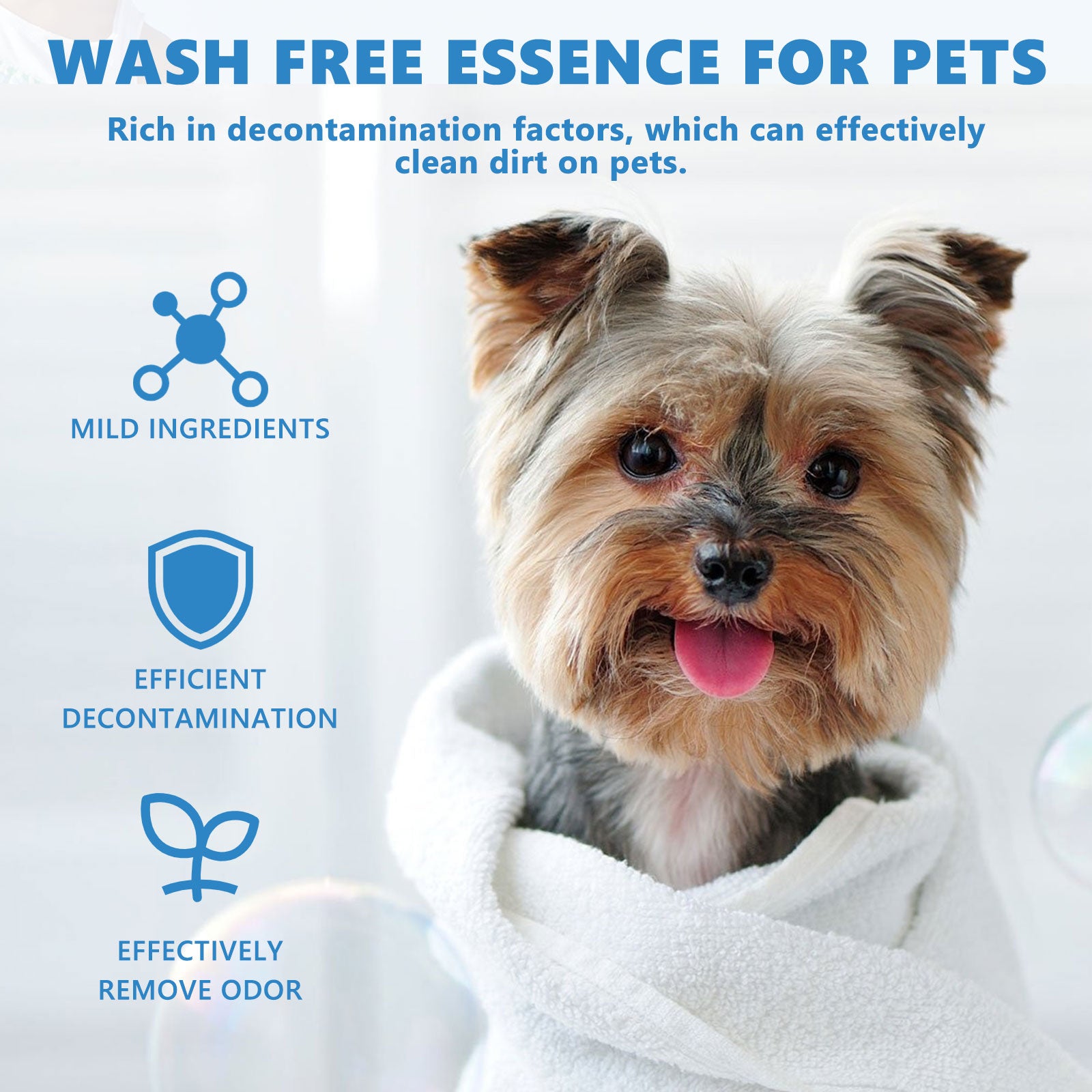 Yegbong Pet Leave-In Serum For Cats And Dogs Fluffy, Soft And Fragrant Hair Care Serum