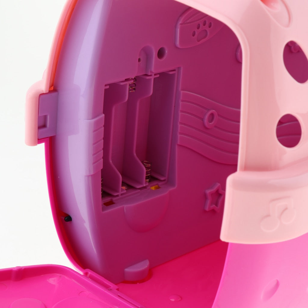 Musical Puppy Carrier Toy For Baby Toddlers Preschool Educational Toy Electronic Toys with Lights & Sounds Pet Care