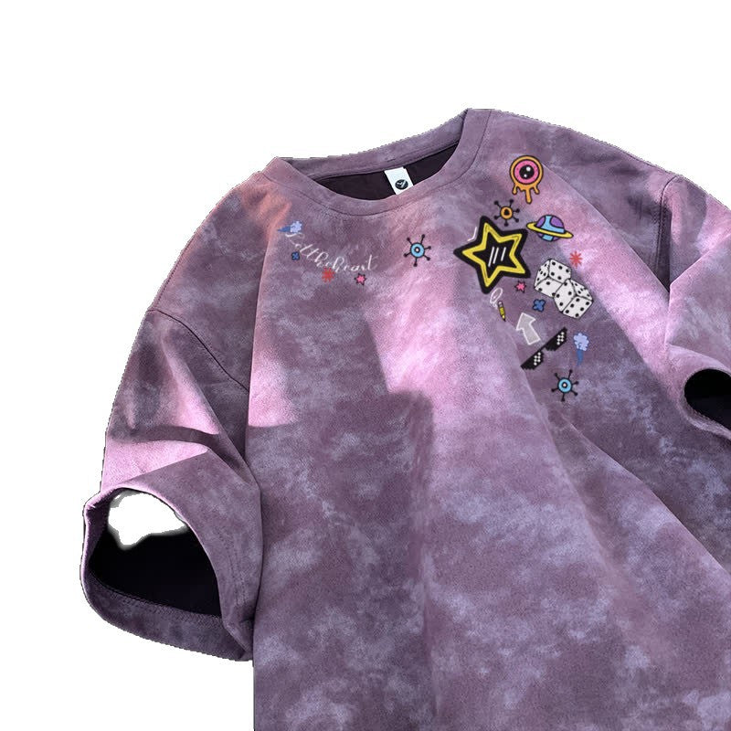 Tie-Dye Short Sleeve Men's T-Shirt