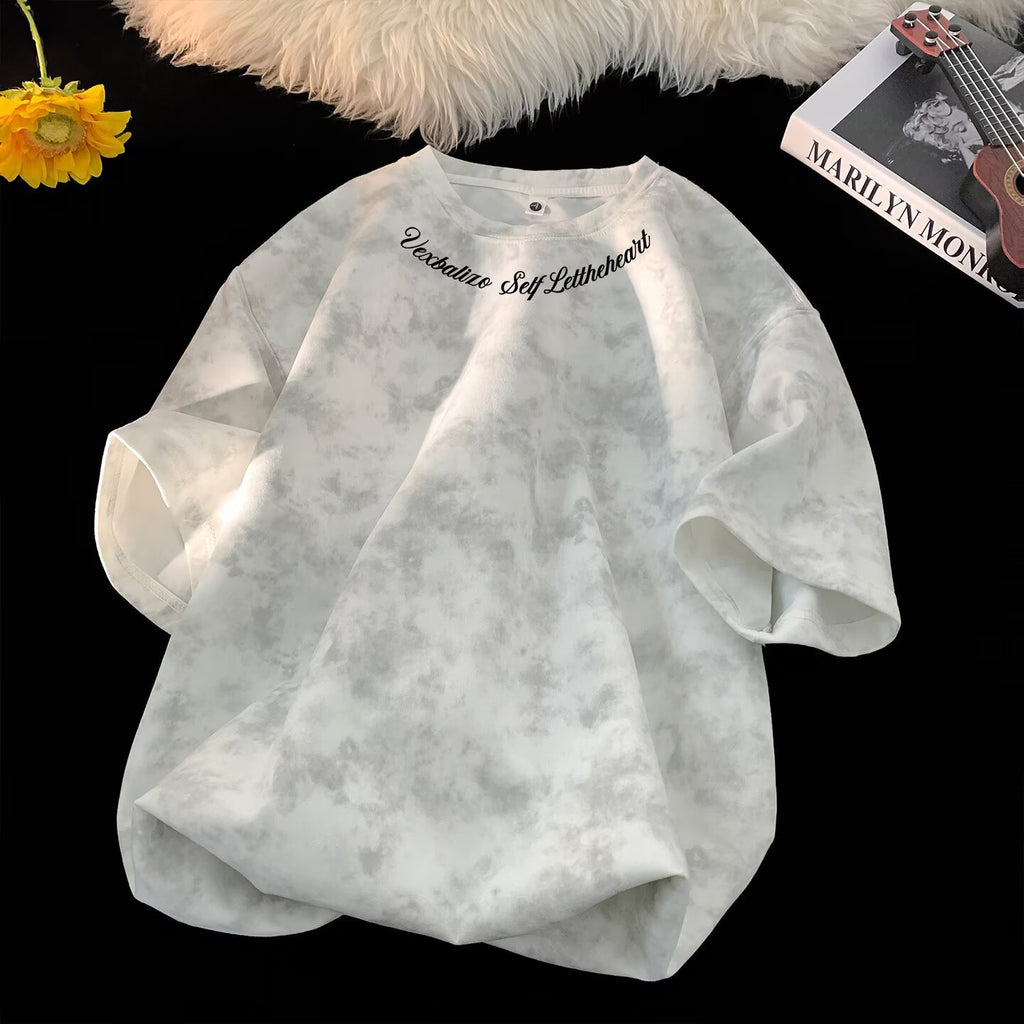 Tie-Dye Short Sleeve T-Shirt for Men