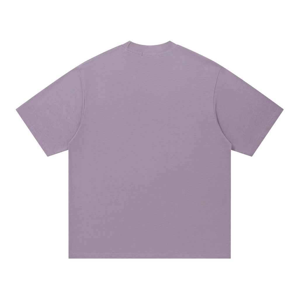 Circular cartoon short sleeved shirt