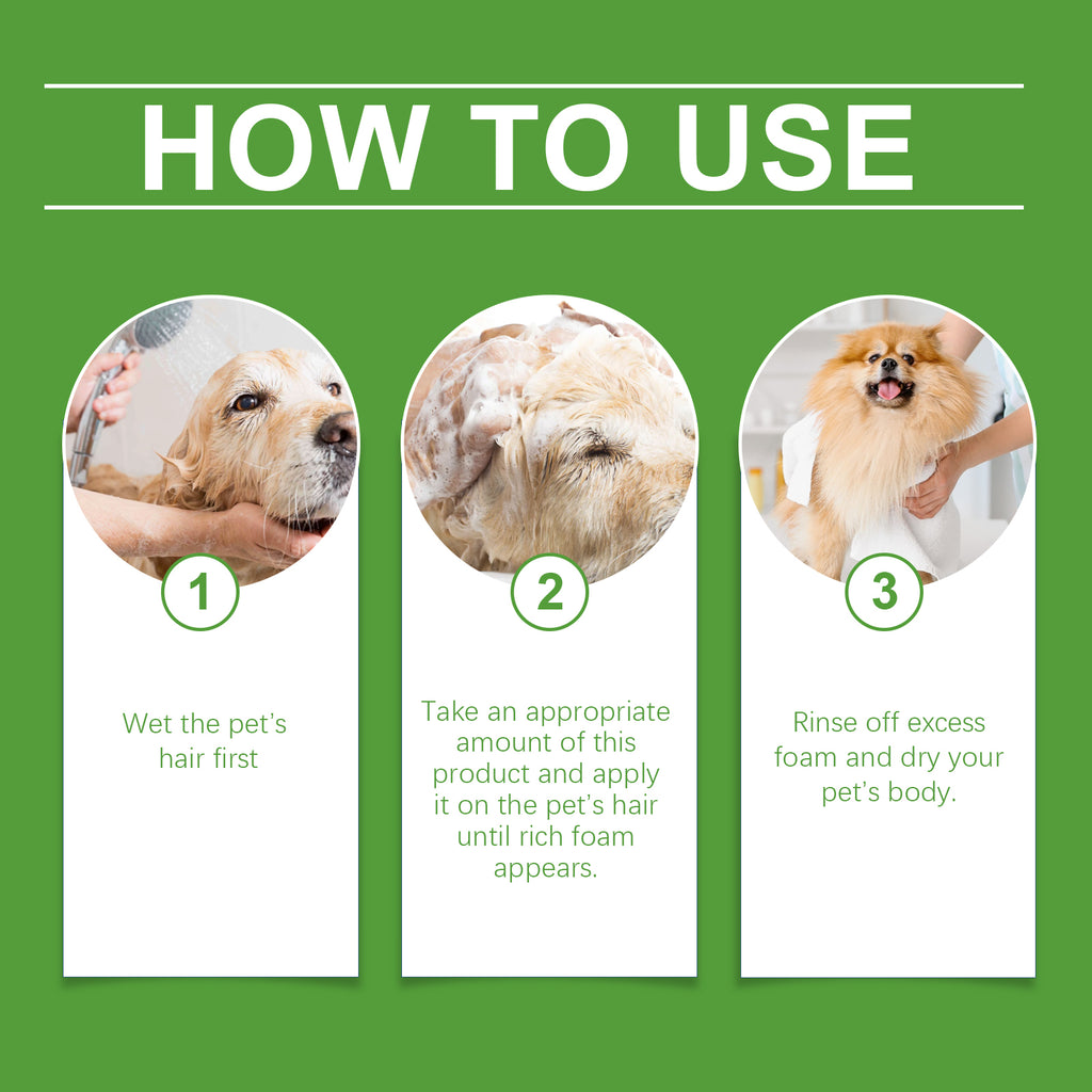 Pet Wash & Care 2-In-1 Dog & Cat Stay Fragrant Body Wash Pet Hair Cleaning Body Wash
