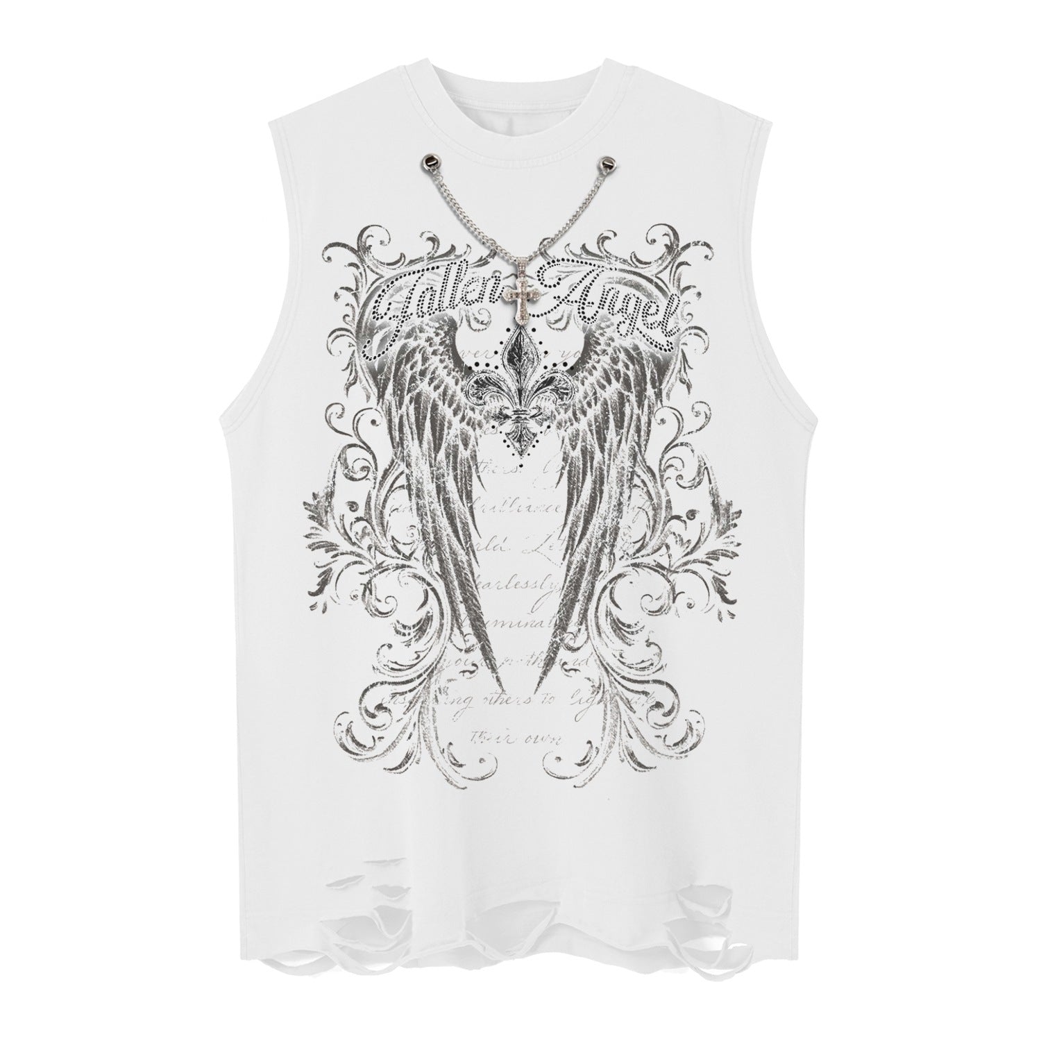 Fallen Angel Printed Tank Top