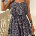 Women's printed camisole jumpsuit