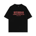 Rivet letter slogan short sleeved
