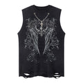 Fallen Angel Printed Tank Top
