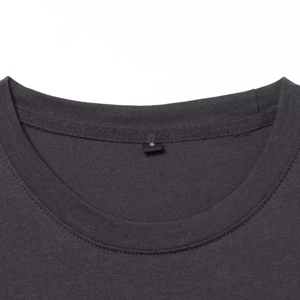 Casual loose printed T-shirt for women