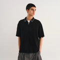 Polo Short Sleeve T-Shirt with Wheat Pattern