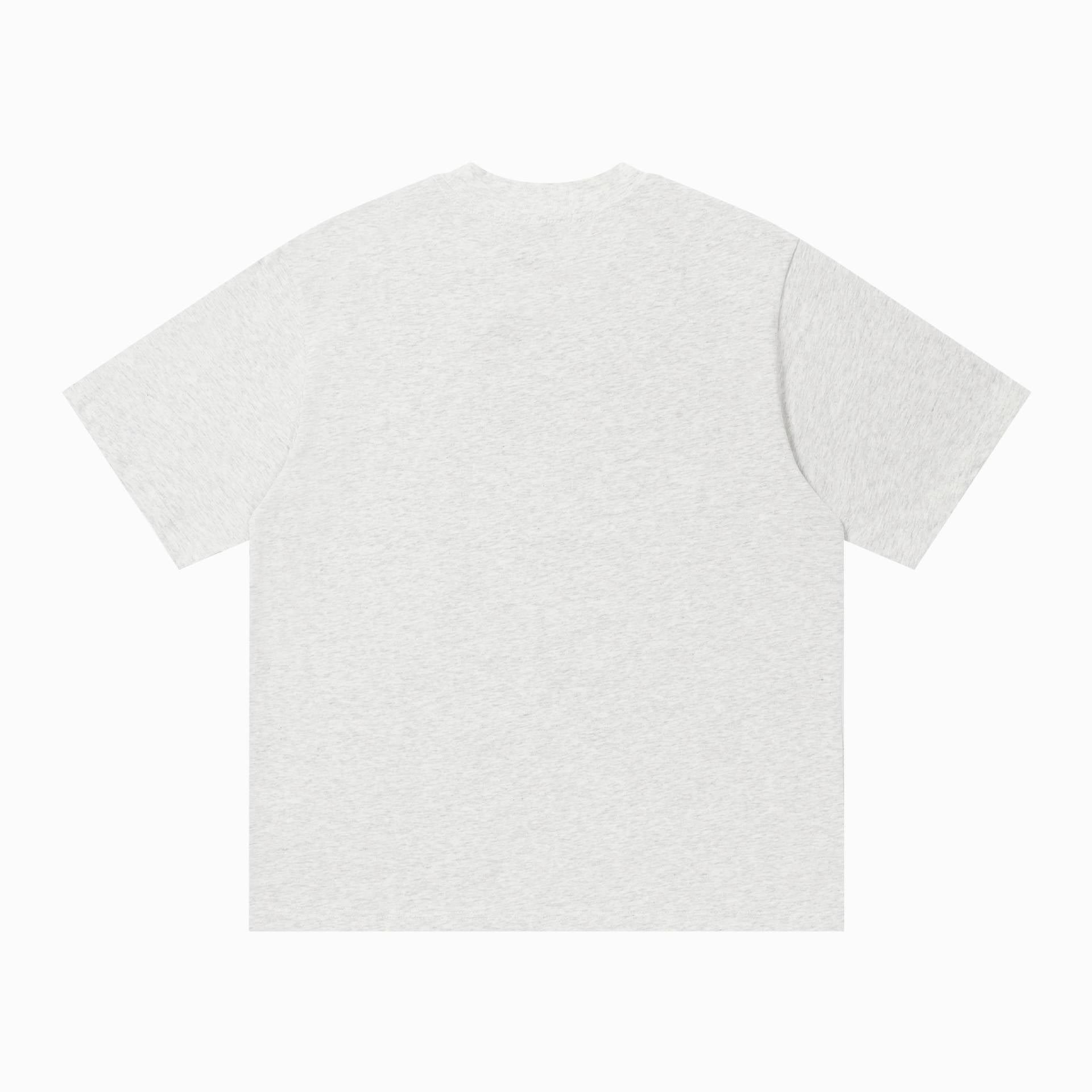 Tie printed short sleeved shirt